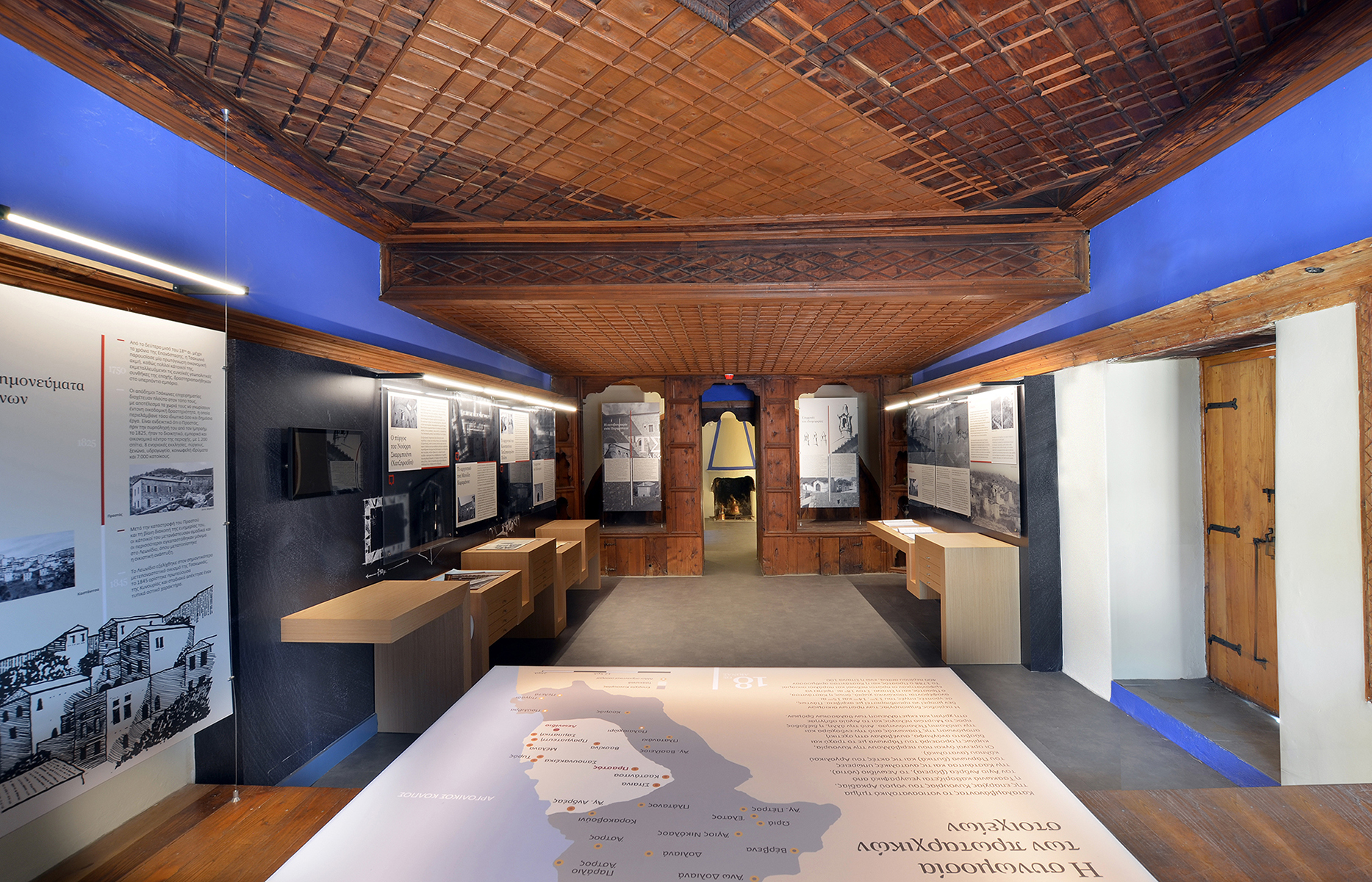 Cultural infrastructures at Leonidio, Arcadia